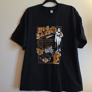 Harley-Davidson Brandt Souvenir Black Hog Daze Tee Shirt Near New